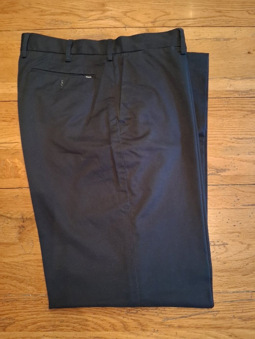 Polo Ralph Lauren Stretch Classic Fit Chino Pants Navy Blue Men's 34x32